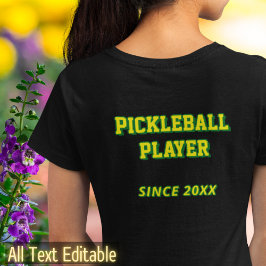 Creëer Uw eigen Retro College Lettertype Aangepast T-shirt