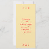 Creëer Uw Eigen Rode Rozen Perkament Bladwijzer Ka (Achterkant)