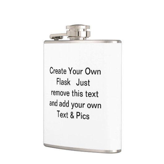 Creëer Uw eigen roestvrijstalen kolf Heupfles (Links)