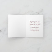 Creëer uw eigen romantische grunge kerstengel feestdagen kaart (Binnen)