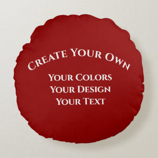 Creëer Uw eigen Rond Kussen