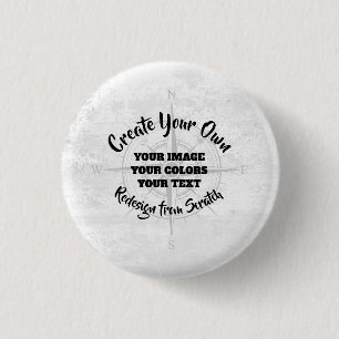 Creëer Uw eigen Ronde Button 3,2 Cm