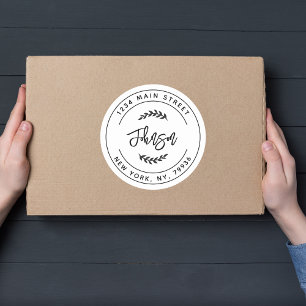 Creëer Uw eigen Ronde Klassieke Ronde van het Adre Sticker