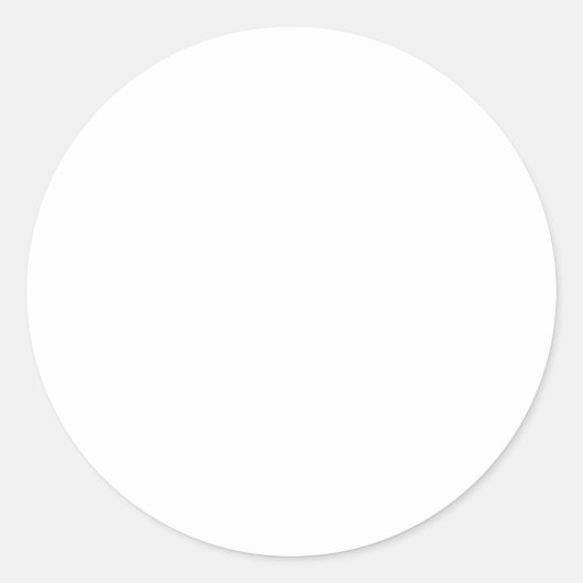 Creëer Uw eigen Ronde Sticker (Voorkant)