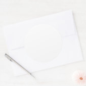 Creëer Uw eigen Ronde Sticker (Envelop)