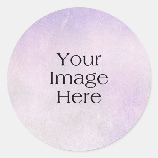 Creëer uw eigen Ronde Sticker (Voorkant)