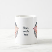 Creëer Uw eigen Roze Volle Maan Moth Magische Mok (Center)