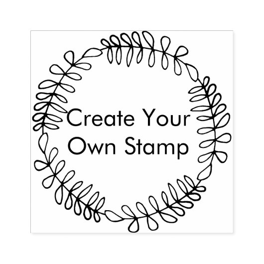 Creëer Uw eigen rubberstempel Rubberstempel (Afrduk)