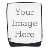 Volwassenen rugtas, Achterkant + voorkant (Voorkant)