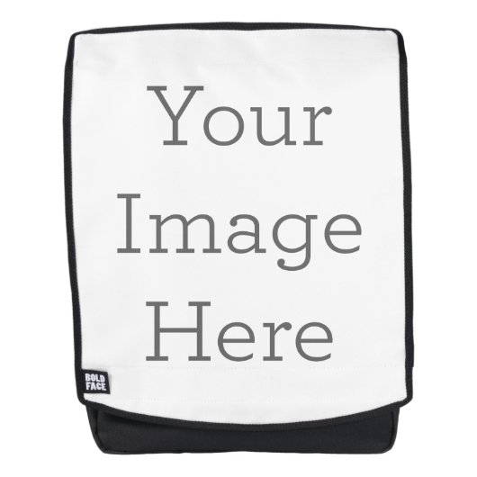 Volwassenen rugtas, Achterkant + voorkant (Voorkant)