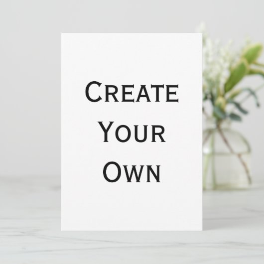 Creëer Uw eigen Save The Date (Staand voorkant)