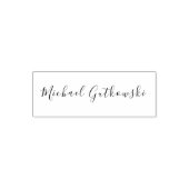 Creëer Uw Eigen Scripthandtekening Zelfinkkend Ste Zelfinktende Stempel (Design)