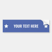 Creëer uw eigen Sjabloon 2024 Bumpersticker (Voorkant)