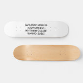 Creëer Uw eigen skateboard (Horizontaal)