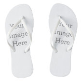 Volwassenen teenslippers, slanke bandjes (Voetbed)