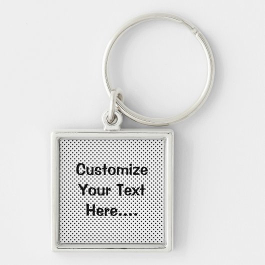 CREËER UW EIGEN SLEUTELHANGER SJABLOON (SQUARE) (Voorkant)