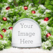 Custom Koepel Sneeuwbol (Kerstmis)