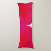 Creëer Uw eigen Spaanse rode en witte Paarse schad Lichaamskussen (Voorkant Verticaal)