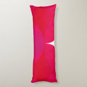 Creëer Uw eigen Spaanse rode en witte Paarse schad Lichaamskussen (Achterkant (Verticaal))