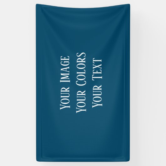 Creëer Uw eigen Spandoek (Verticaal)