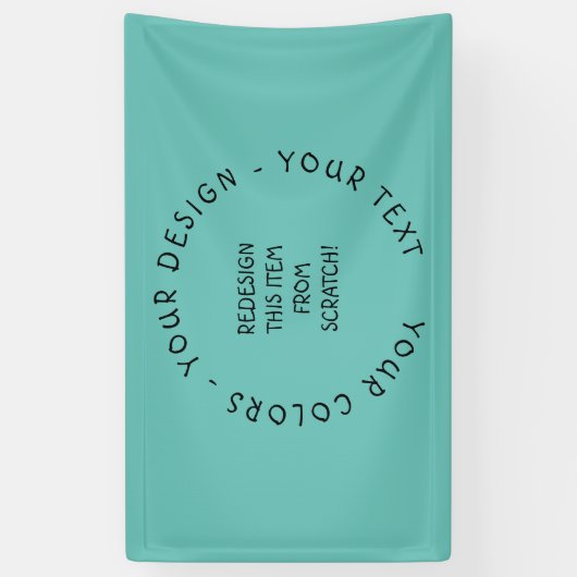 Creëer Uw eigen Spandoek (Verticaal)