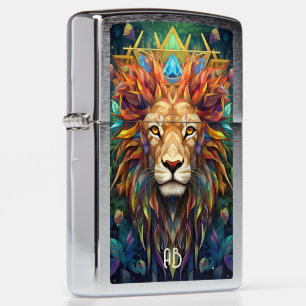 Creëer Uw eigen Spirituele Leeuw Mozaïek Totem Die