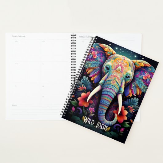 Creëer Uw eigen Spirituele Olifant Totem Dier Planner (Display)
