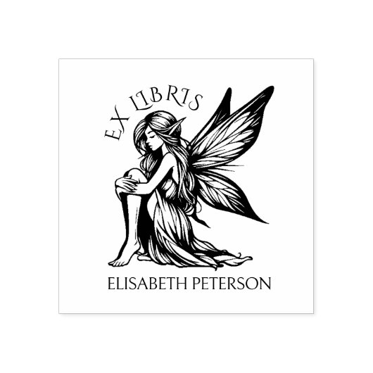 Creëer uw eigen sprookjesboek 	rubberstempel (Afrduk)