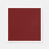 Creëer Uw eigen standaard cocktail donkerrood papi Servet (Voorkant)