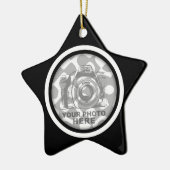 Creëer Uw eigen Star Ornament Black White Lijst (Links)