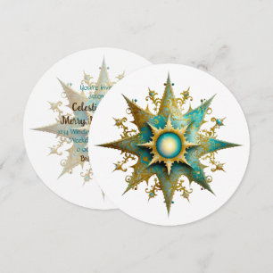 Creëer Uw Eigen Steampunk Yule Snowflake Kaart