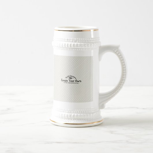 Creëer Uw eigen Stein Bierpul (Rechts)