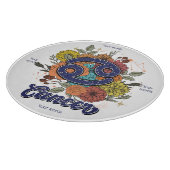 Creëer Uw eigen sterrenaltaarbord met bloemkanker Snijplank (Hoek)