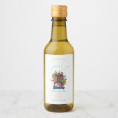 Creëer Uw eigen sterrenbloem Gemini Zodiac Wijn Etiket (Voorkant)