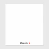 Creëer Uw eigen Sticker (Vel)