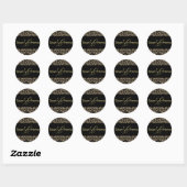 Creëer uw eigen stickers barok design stickers (Vel)