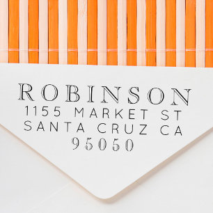 Creëer Uw eigen stijlvol adres voor teruggave van  Zelfinktende Stempel