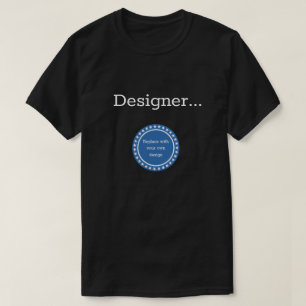 Creëer Uw eigen T-Shirt-Sjabloon voor ontwerper T-shirt