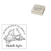 Creëer Uw eigen tapewisselaar van het Boek Lover v Rubberstempel (Gestempeld)