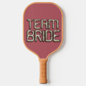 Creëer Uw eigen team Bride Fun Games Pickleball Paddle (Voorkant)