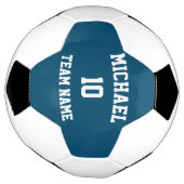 Creëer Uw eigen teamnummer Voetbal (Gedraaid)