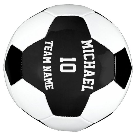 Creëer Uw eigen teamnummer Voetbal (Gedraaid)