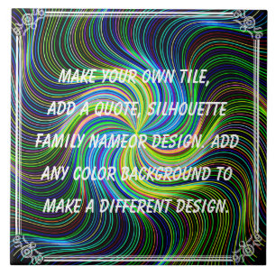 CREËER UW EIGEN TEGELTJE