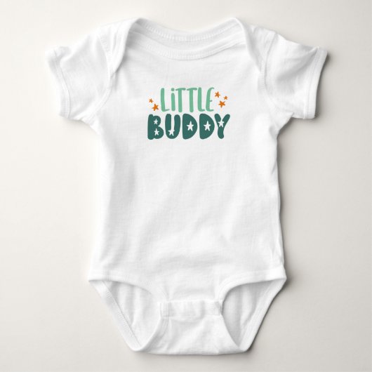 Creëer uw eigen tekst en ontwerp:-) baby romper (Voorkant)