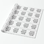 Creëer uw eigen tekst en ontwerp:-) cadeaupapier (Uitgerold)