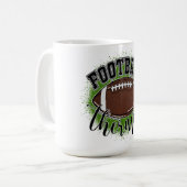 Creëer uw eigen tekst en ontwerp: -) mok koffie (Voorkant links)