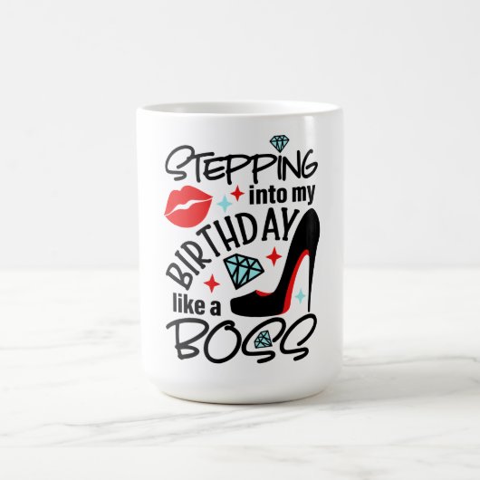 Creëer uw eigen tekst en ontwerp: -) mok koffie (Center)