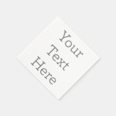 Papieren servetten, Standaard Cocktail Servet (Hoek)