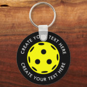 Creëer Uw eigen tekstspeler Sleutelhanger (Voorkant)