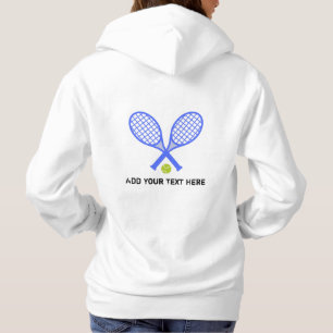 Creëer Uw eigen tennisspeler Hoodie